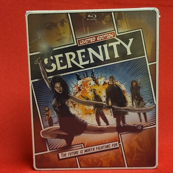 Serenity The Future Is Worth Fighting For Limited Edition Blue Ray DVD 2005 New - Picture 1 of 8